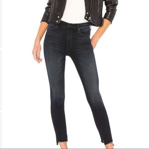 NWT MOTHER The Stunner Zip Two Step Fray!